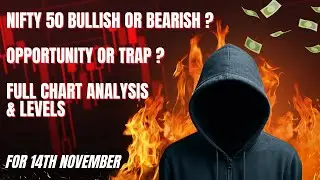 Nifty 50 Chart Analysis For 14th November / Subscribe Us 