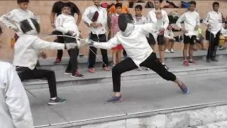 Fencing Epee Fast Match | Ma Stadium Jammu |
