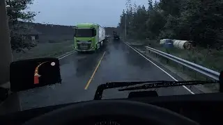 POV Driving | Calm European Roads | ETS2 Realistic Gameplay | ETS2 Nordic Horizons