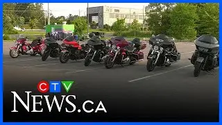 Northern Ont. riders hit the road for 1000-mile charity ride for cancer