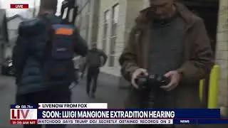 WATCH: Luigi Mangione led into court for extradition hearing