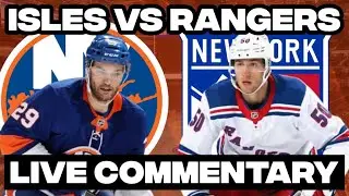 New York Rangers Vs New York Islanders LIVE COMMENTARY! | 2025-26 NHL Season