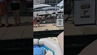 Floating gas station