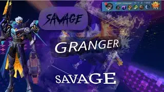 *SAVAGE * GRANGER BEST BUİLD GAMEPLAY 2023 / MLBB
