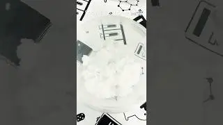 ✨ 🌨️☃️Magical Snow Making! Science Experiment for Kids❄️🏂 #youtubeshorts #shortvideos