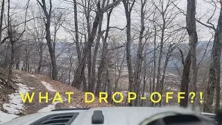 Jeep on Narrow Snowy, Sketchy Mountain Pass! Forest Service Road Exploring Ep. 5