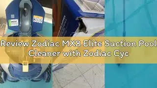 Review Zodiac MX8 Elite Suction Pool Cleaner with Zodiac Cyclonic Leaf Canister