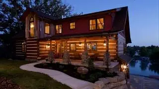 StoneMill Log & Timber homes - The  Rose Hill Log Home