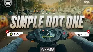 Simple Dot One Electric Scooty Review ⚡| Real Ride Experience, Mileage Test & Price! (In ಕನ್ನಡ)