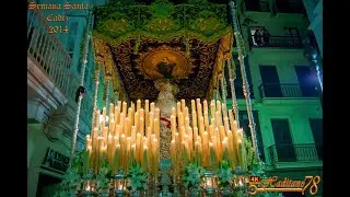 Semana Santa Cádiz 2014  Virgen de la Luz por calle Nueva