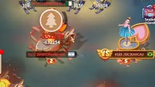 Enemy Buster state 160 vs 172 Thrilling Fight Dark War Survival