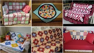 💥New Latest Amazing quilted couch/sofa cover by pop up fashion 🌺