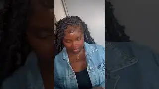 HOW TO DO FRONTAL + BUTTERFLY LOCS BRAIDS 🦋