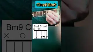 Chord - Bm9 - Guitar Tutorial #shorts #youtube #bm9chord