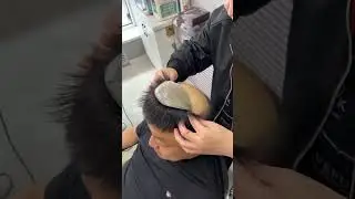 men's wig #airstyleh #howtomakeawig #selfmadebarber #hairstyle #hairmaster #thebarbersarms【】，。gd3saf
