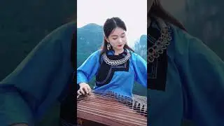 Chinese traditional musical instrument Guzheng  👉 