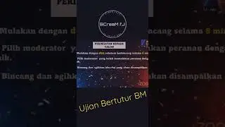 Ujian Bertutur Bahasa Melayu SPM 2021  ||  Tip Kilat