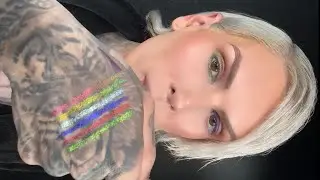 Jeffree Star Reviews Kaleidos Melt On Eyeliners | Instagram Story