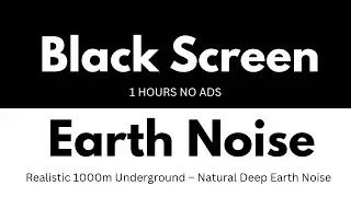 Realistic 1000m Underground &ndash; Natural Deep Earth Noise