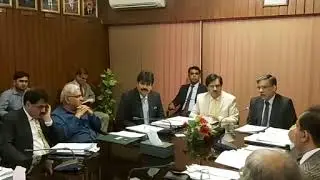 Federal Ombudsman chairing high level meeting with Chief Secretary Sindh