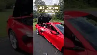 2021 Chevy Corvette C8 remote convertible tip #shorts #c8corvette
