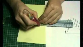 Pop-up card 3D: la scala