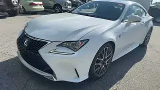 2016 Lexus RC 200t Coupe White
