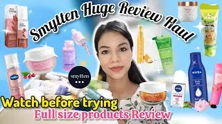 Huge Smytten Full Size 🧴Products Review, Done Empties *Worthy Or Not 🚫 Brutal Truth #smytten