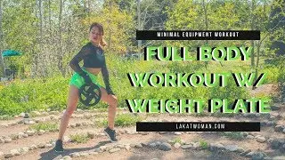 Weight Plate Exercises For Female | Full Body Interval Training Workout with Weight Plate
