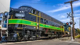 Reading FP7A 903 Locomotive Chase - Conrail Train WPCA-11 Gibbstown - Woodbury 9/14/2025