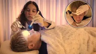 ASMR Eyebrow Shaping, Measuring, Micro Adjustments (Unintentional Style)