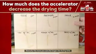 How Much Does the Accelerator Decrease CA Glue's Drying Time?