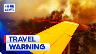 Australian government warns for northern hemisphere travel | 9 News Australia