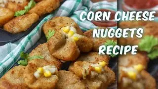 Corn Cheese Nuggets Recipe || How To Make Veg Nuggets || GlassOfWineForMe || Vertical Video || GFM