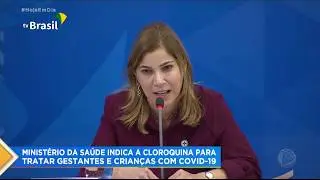 Ministério da Saúde indica cloroquina para tratar grávidas e crianças com covid-19