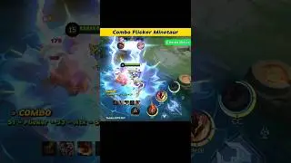 Tutorial combo flicker Minotaur #shorts #mlbb #samsklip