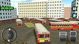 Best Bus 3D Parking (by Games2win) Android Gameplay [HD]