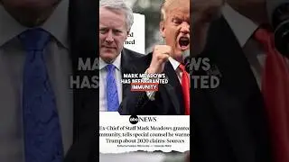 Trump&rsquo;s chief immune from prosecution #criminal #crime #news #law #trump #legal #attorney