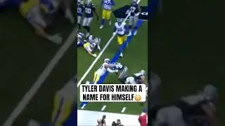 Tyler Davis made a STATEMENT in his #Rams debut 👏 #shorts
