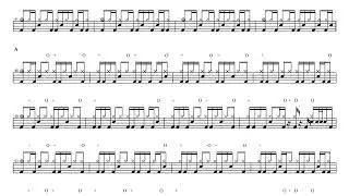 Rage Against The Machine-Wake Up | Drum Score, Drum Sheet Music