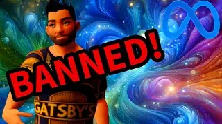Getting BANNED for being &ldquo;INSUFFERABLE&rdquo; in Gatsby's Bar! - Meta Horizon Worlds Trolling
