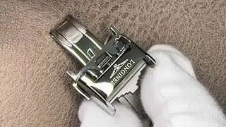 How to Remove Change Longines JLC Deployment Clasp Push Pin | NobleStrap