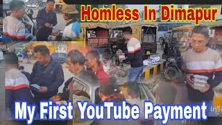 Sharing My  YouTube Income  with  Homeless in Nagaland, Collaboration with @NagaMotoWife