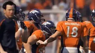 Madden NFL 16 - Divisional Playoffs - Pittsburgh Steelers vs Denver Broncos Gameplay (HD)