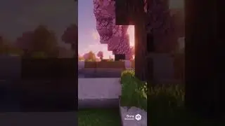 The world of Minecraft is so beautiful.🥰#майнкрафт #minecraftshaders #шейдеры #minecraft