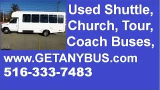 Secondhand Transit Commercial Fleet Buses For Sale | 2013 Ford E450 Wheelchair Church Bus For Sale