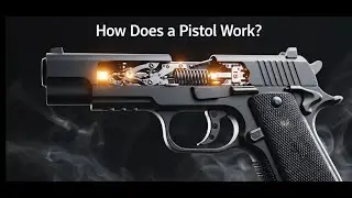 How a Pistol Works 🔍   Inside the Mechanism   Educational 3D Animation