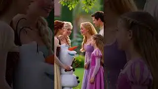 Frozen Characters with Tangled Characters