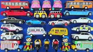 Stunt Bike 🚴‍♂️ | Tricycle | Carrier Truck | Limousine Cars | Construction Truck | Bus Toy Video