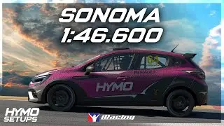 iRacing Hotlap | Renault Clio @ Sonoma - Sportscar Alt | PCC | 2026 S1 Week 7